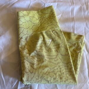 Gymshark Olive Patterned Leggings